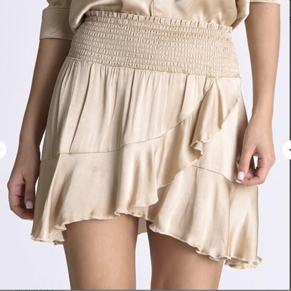 Muche et Muchette SKIRT MINI - BEIGE - NWT